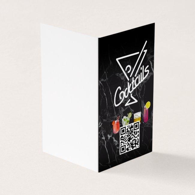 Cocktails | QR Code | Add Custom