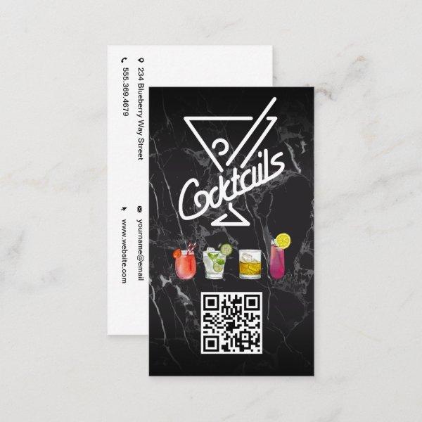Cocktails | QR Code | Add Custom