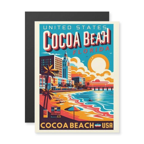 Cocoa Beach City Florida coast line gifts