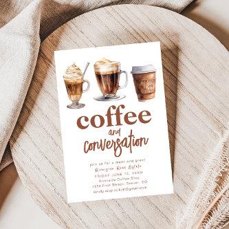 Coffee and Conversation Meeting Invite