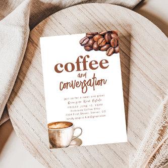 Coffee and Conversation Meeting Invite