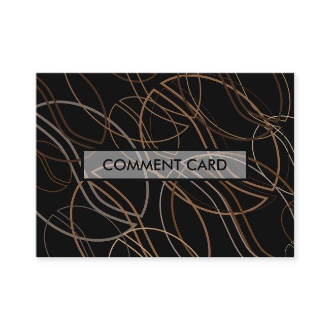 coffee bean blur comment card