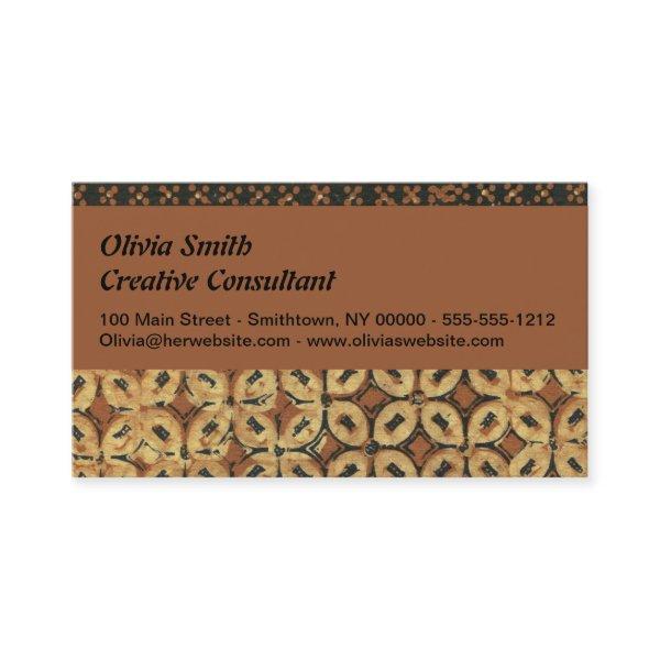 Coffee Bean Earthy Boho Rustic