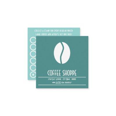 coffee bean stamp card