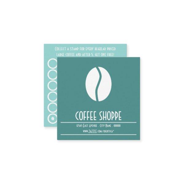 coffee bean stamp card