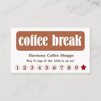 Coffee Break Customer Loyalty Discount