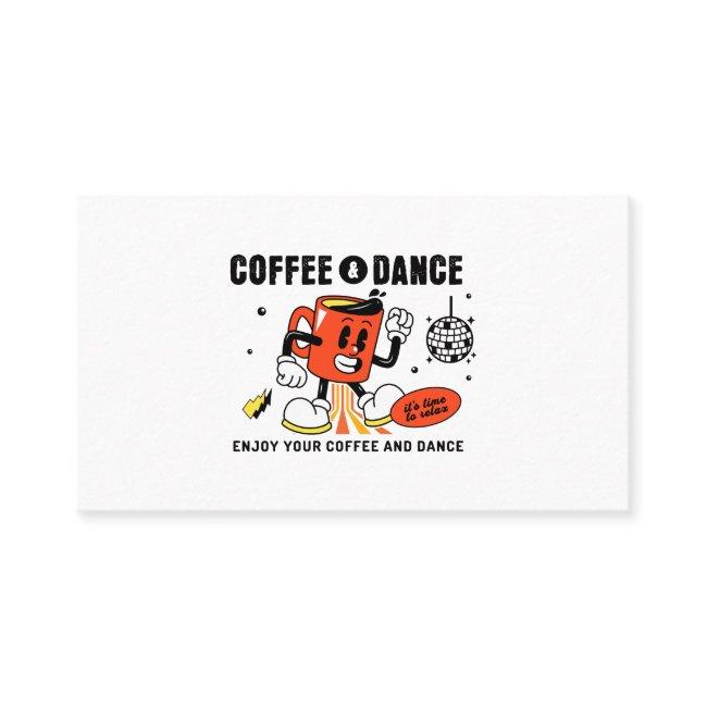 Coffee Cartoon Retro -1