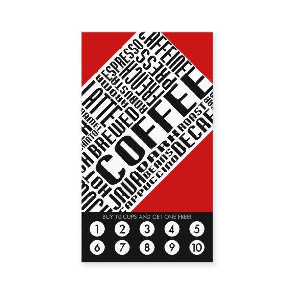 coffee loyalty (wordWEBs)