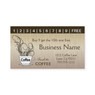 Coffee Punch Cards Both Sides