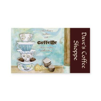Coffee Shop Cappuccino, Espresso n Latte cards