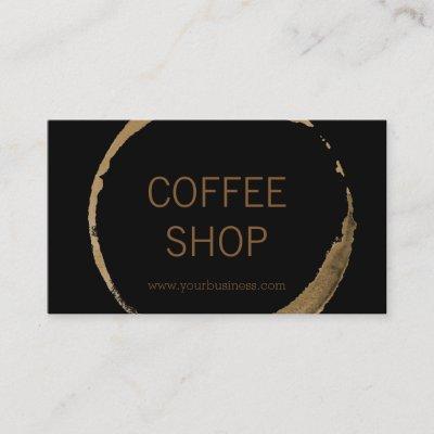Coffee Shop - coffee stain