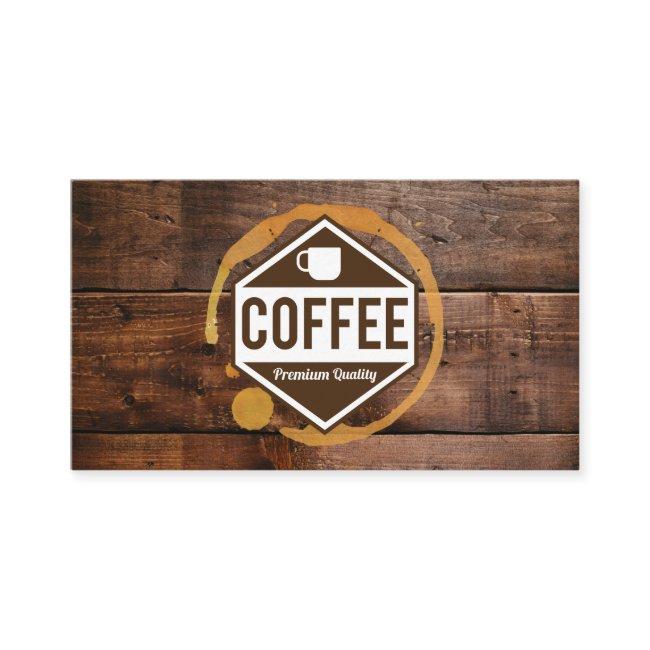 Coffee Stain | Coffee Shop Barista Wood Trim