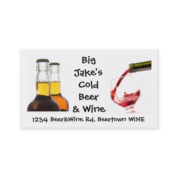 Cold Beer and Wine Liquor Store