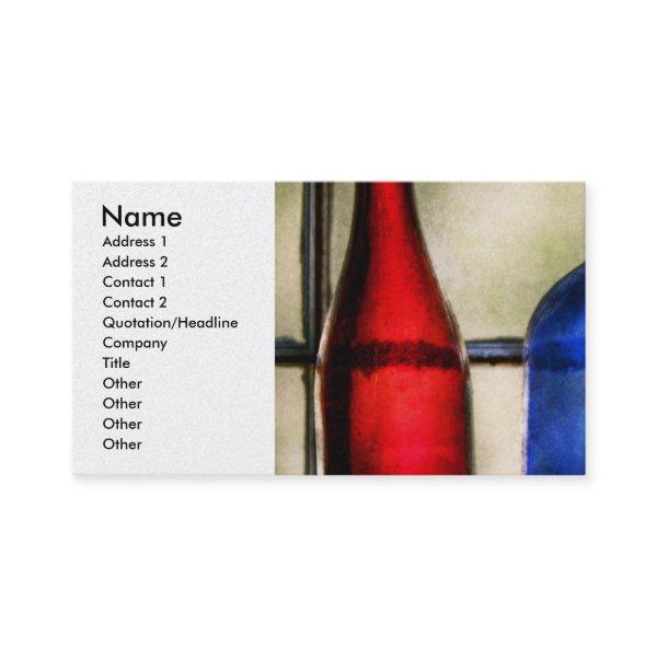 Collector - Bottles - Two empty wine bottles