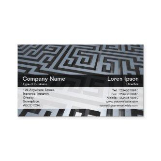 Color Band - Black - Maze