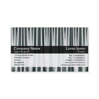 Color Band - Black - Silver Curtain