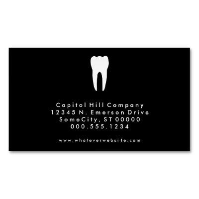 Color Customizable Simple Dentistry  Magnet