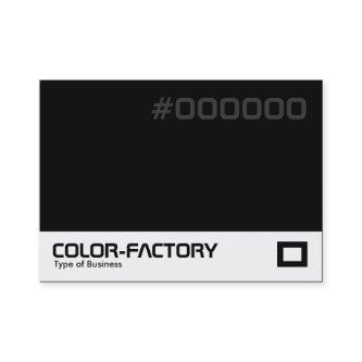 Color Factory - Black (000000)