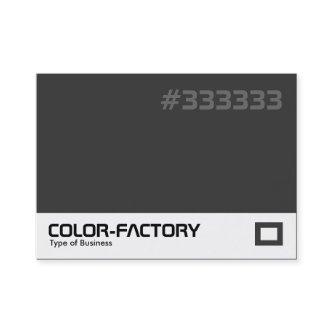 Color Factory - Dark Gray (333333)