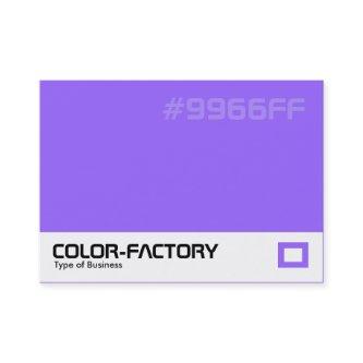 Color Factory - Purple (9966FF)