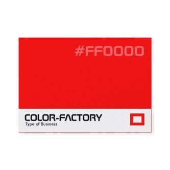 Color Factory - Red (FF0000)
