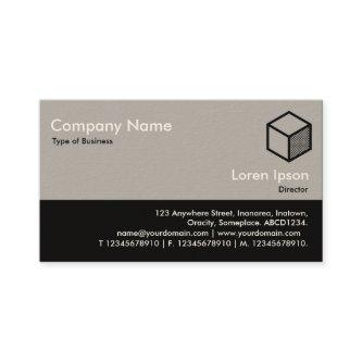 Color Footer - 30pc Gray and Black (Cream)