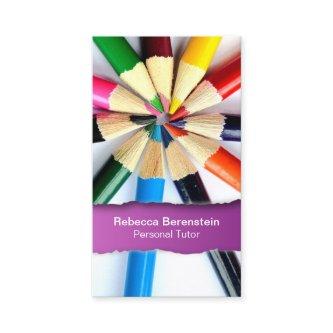 Color Pencil Tutor Ripped Fuschia
