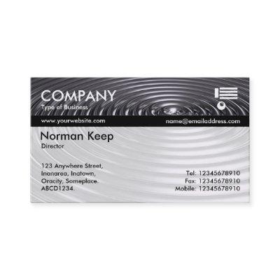 Color Tex Banded - Concentric Rings - Chrome