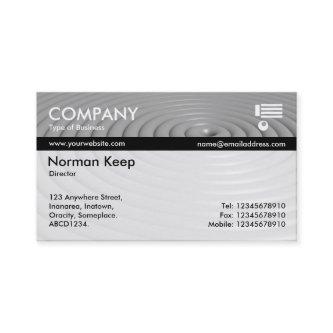 Color Tex Banded - Concentric Rings - Gray