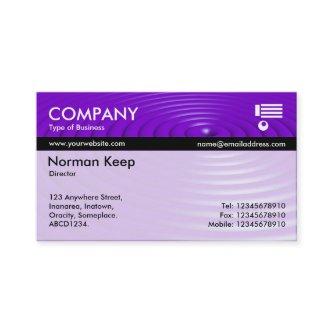 Color Tex Banded - Concentric Rings - Purple