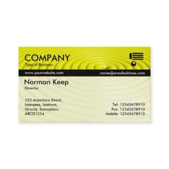 Color Tex Banded - Concentric Rings - Yellow