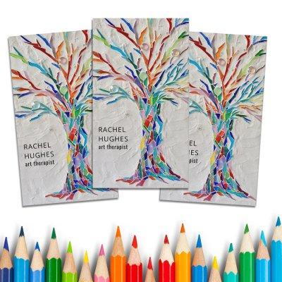 Colored Tree Art Therapist