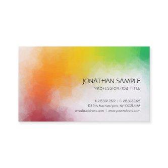 Colorful Abstract Art Elegant Modern Template