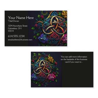 Colorful Abstract Celtic Desig Irish
