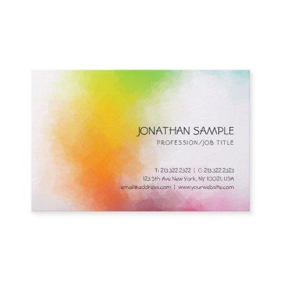 Colorful Abstract Elegant Colors Modern Template