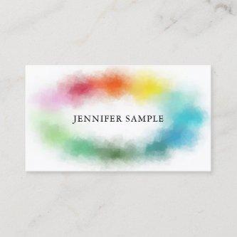 Colorful Abstract Modern Elegant Professional