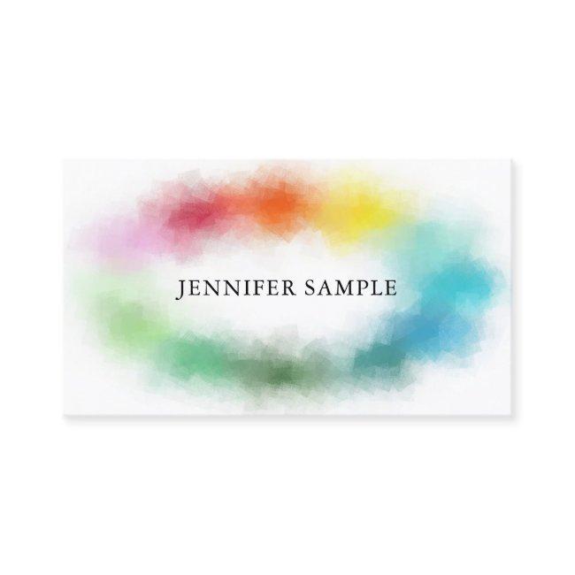 Colorful Abstract Modern Elegant Professional