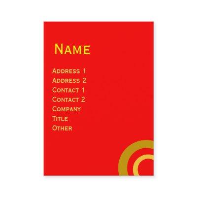 COLORFUL ABSTRACT RED YELLOW CIRCLES