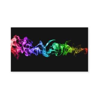 Colorful Abstract Smoke - A Rainbow in the Dark