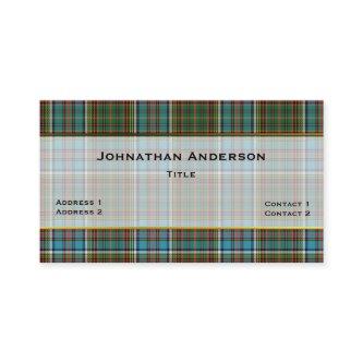 Colorful Anderson Plaid Custom