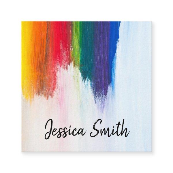Colorful | Brush Strokes | Artist Square