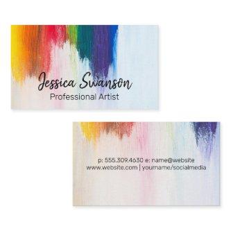 Colorful | Brush Strokes | Modern Artist