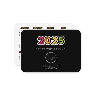 Colorful Calendar 2025 corporate