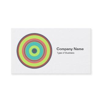 Colorful Concentric Circles 04