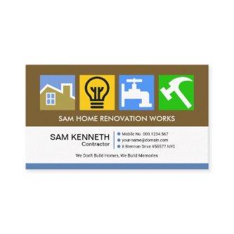 Colorful Construction Symbols Motif Builder