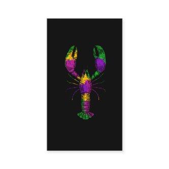 Colorful Crawfish Art Seafood Foodie