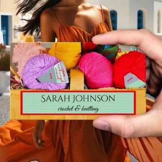 Colorful Crochet and Knitting Wool