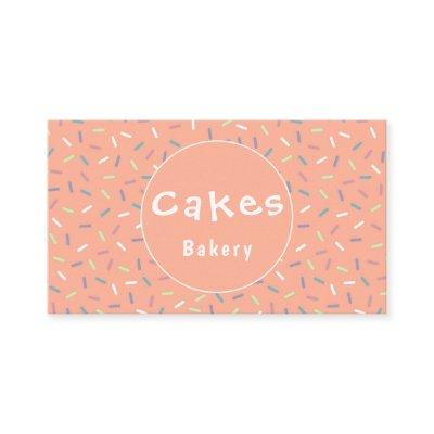 Colorful Cute Sprinkles Bakery