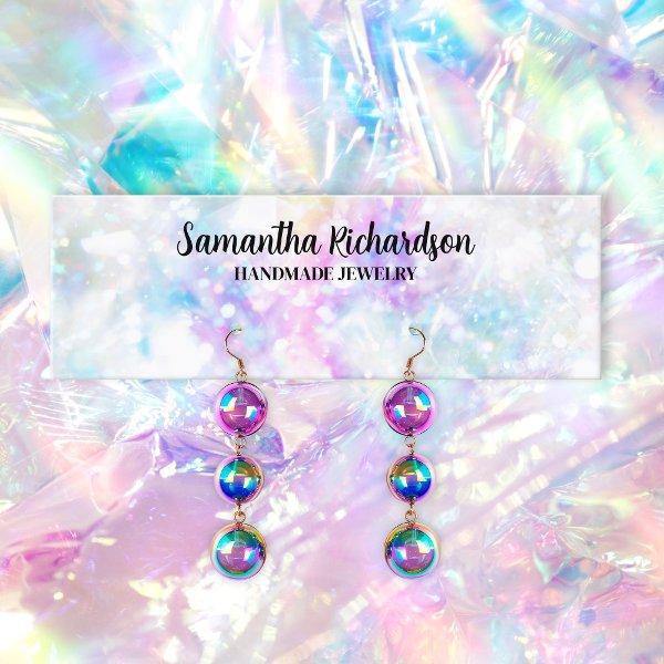 Colorful Diamond Earring Jewelry Display Holder Mini