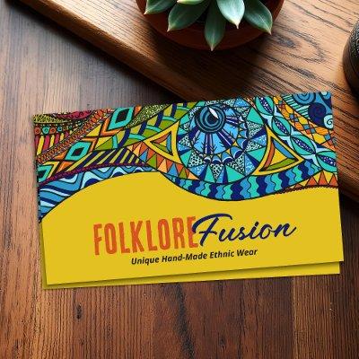 Colorful Ethnic Pattern Ornament